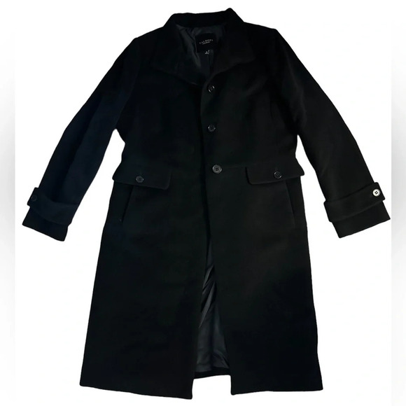 Talbots wool blend trench coat - Picture 1 of 10